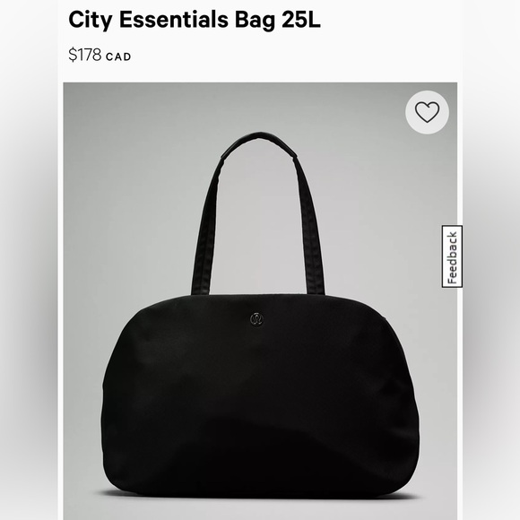 COPY - lululemon city essentials bag 25L - Picture 1 of 1